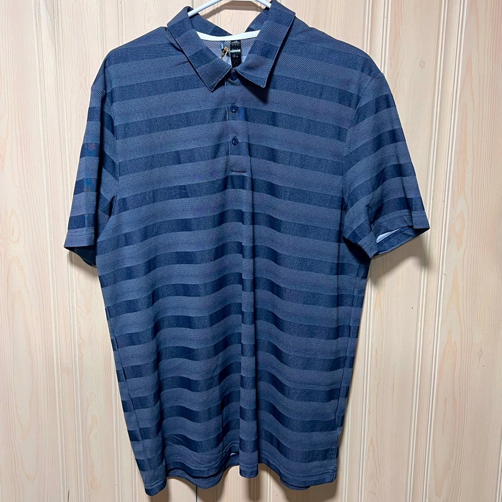 New Adidas Golf Shirt xl Navy